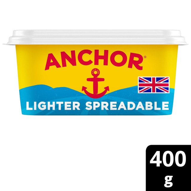 Anchor Lighter Spreadable Butter tub, UK version