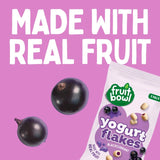 Fruit Bowl blackcurrant yogurt flakes 5 x 18g - British product