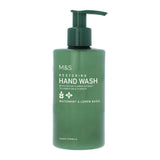 M&S Hand Wash Watermint Lemon Basil 250ml, imported from the UK
