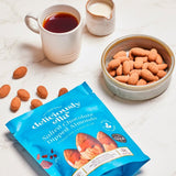 Deliciously Ella salted chocolate dipped almonds 75g - British product