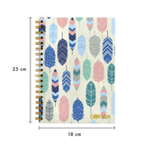 Pukka Pad Carpe Diem B5 spiral hardcover notebook, imported from the UK