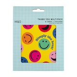 M&S M&S Smile Thank You Teacher Card Pack 6 Cards- Buy online at McGrocer