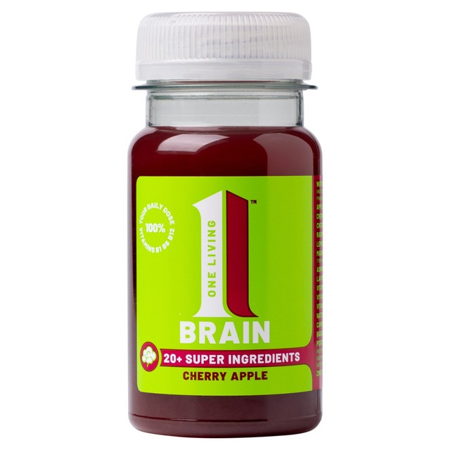 One Living brain health shot cherry apple 100ml, imported from the UK