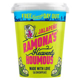 Ramona's Kitchen jalapeno houmous 500g, imported from the UK