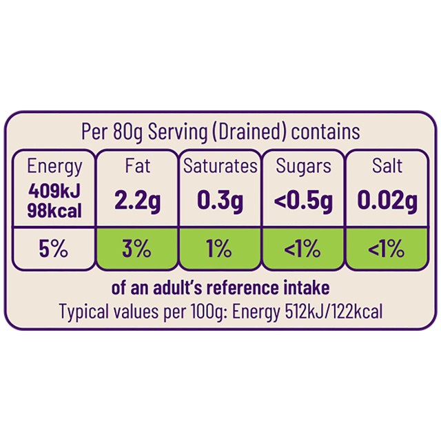 Ocado canned chickpeas in water 400g, imported from the UK