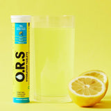 O.R.S lemon electrolyte tablets 24 pack, imported from the UK