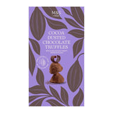 M&S cocoa dusted chocolate truffles 200g, imported from the UK