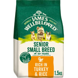M&S James Wellbeloved Small Breed Senior Dry Dog Food Turkey & Rice- Buy online at McGrocer