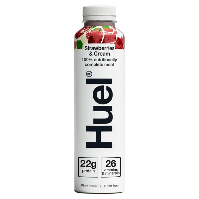 Huel Meal Replacement Drink Strawberry Cream 500ml, UK version