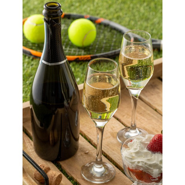 Ravenhead Majestic flute glasses set 210ml, imported from the UK