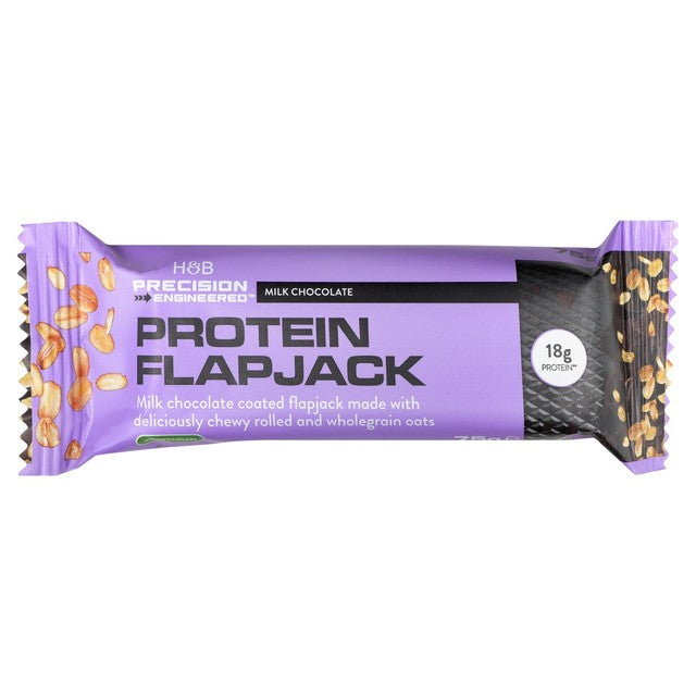 Precision Engineered protein flapjack milk chocolate 75g, UK version