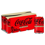 M&S Coca-Cola Zero Sugar Zero Caffeine Cola 8 x 330ml- Buy online at McGrocer