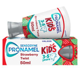 M&S Sensodyne Pronamel Kids 3-5 Years Strawberry Twist Children's Toothpaste 50ml- Buy online at McGrocer