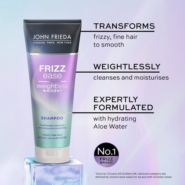 John Frieda Weightless Wonder Shampoo 250ml, UK version