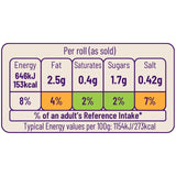 Ocado seeded white burger buns 6 per pack, imported from the UK