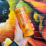 Equinox Fiery Ginger kombucha, UK version