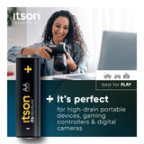 ITSON Itspremium AA alkaline batteries 8-pack, UK version