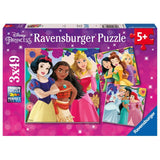 Ravensburger Disney Princess 3x 49 piece jigsaw puzzles, imported from the UK