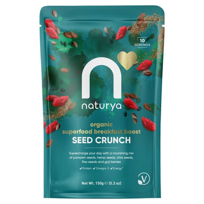 M&S Naturya Organic Breakfast Boost Seed Crunch 150g- Buy online at McGrocer