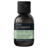 M&S Baylis & Harding Goodness Oud, Cedar & Amber Body Wash 100ml- Buy online at McGrocer
