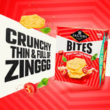 Jacob's Bites sweet chilli and sour cream cracker bites 125g, UK version