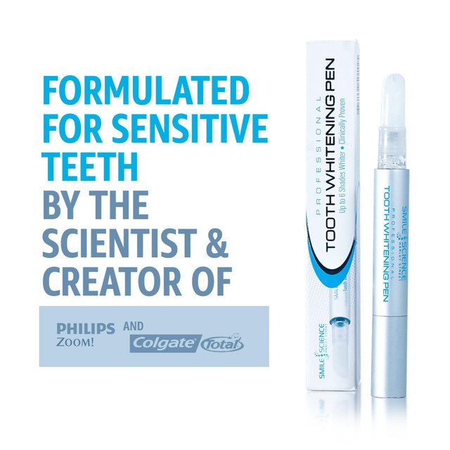 Smile Science Professional Tooth Whitening Pen (British brand)
