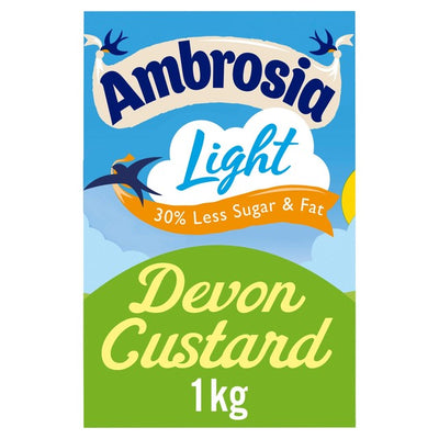 M&S Ambrosia Light Devon Custard Ready Made Custard 1kg- Buy online at McGrocer