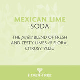 Fever-Tree Mexican Lime soda water 6 x 150ml - British product