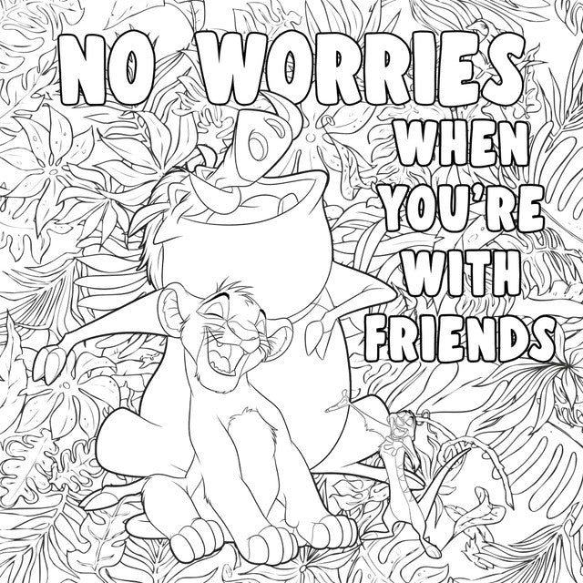Igloo Books Disney Colourmania Besties colouring set 23cm - British product