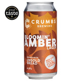 M&S Crumbs Brewing Bloomin Amber Lager Beer 440ml- Buy online at McGrocer