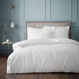 M&S Turner Bianca 180TC Egyptian Cotton Super King Duvet Cover Set- Buy online at McGrocer