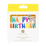 Talking Tables Safari Animal Birthday Candle 10cm (British brand)