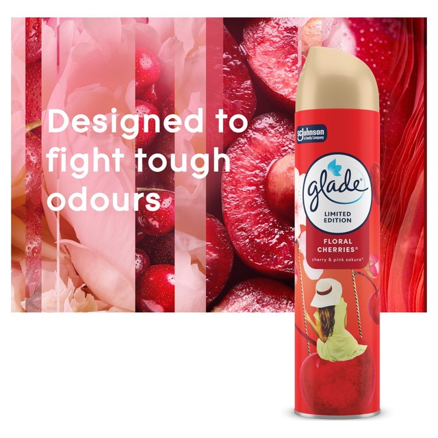 Glade air freshener Floral Cherries 300ml, UK version