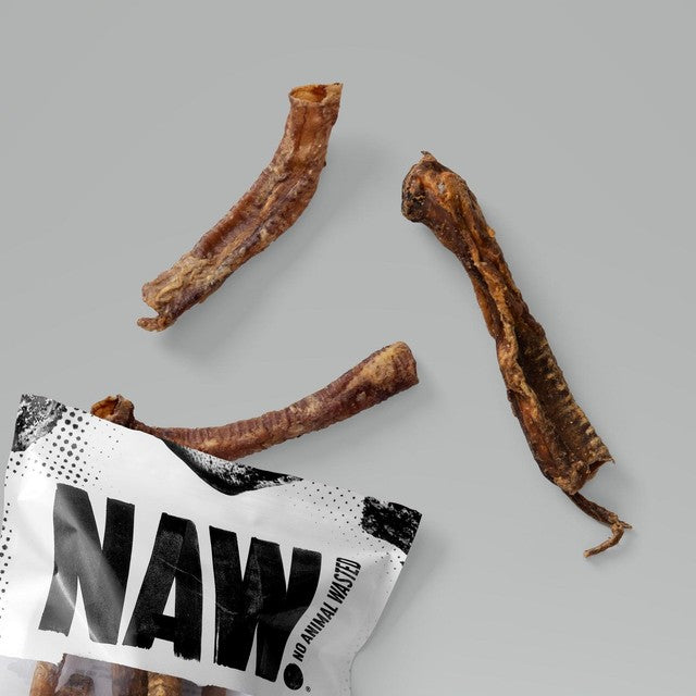 NAW lamb trachea dog dental chew 150g, imported from the UK