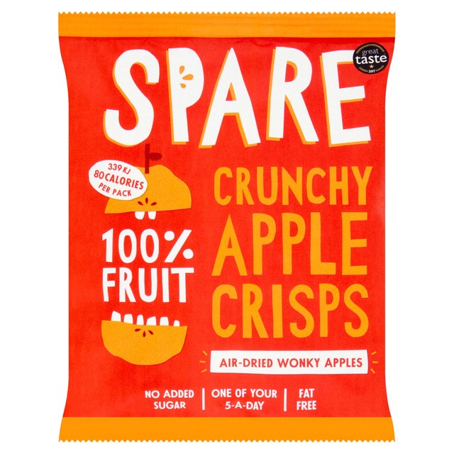 Spare Snacks Apple Fruit Crisps 22g (British brand)