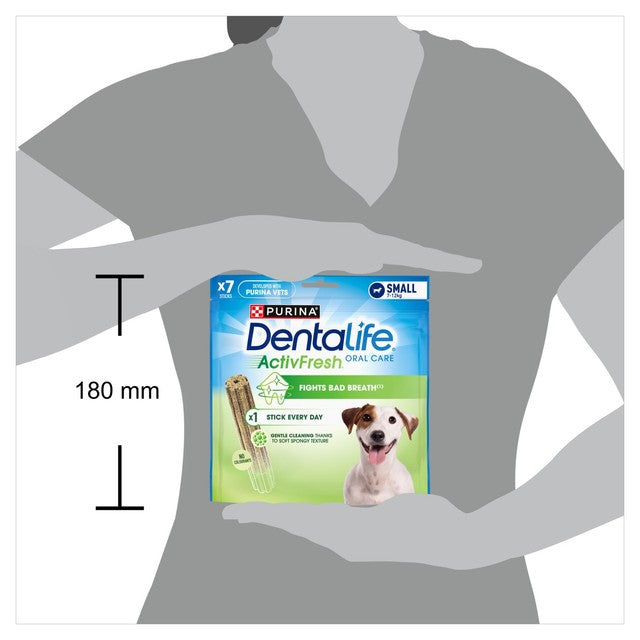 Dentalife ActivFresh Small Dental Chicken dog dental chews - British product