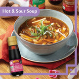 Lee Kum Kee seasoned rice vinegar 120ml glass bottle, UK version