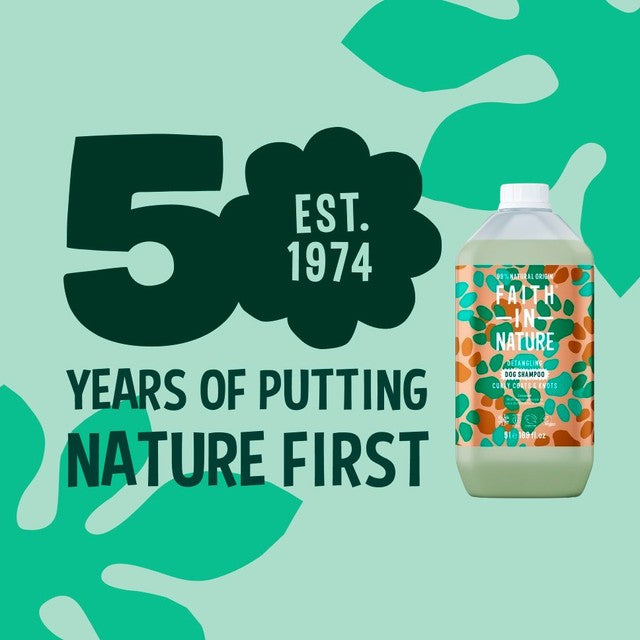 Faith In Nature Dog Shampoo Coconut, imported from the UK