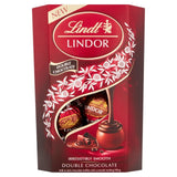 M&S Lindt Lindor Double Chocolate Truffles Box 200g- Buy online at McGrocer