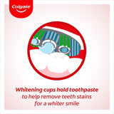 Colgate 360 Max White medium manual toothbrush 3 pack - British product