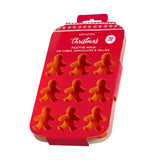 M&S Eddingtons Gingerbread 12 Man Silicone Mould Tray 22 x 12cm- Buy online at McGrocer