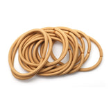 M&S Basicare Thick Snag Free Hair Bands Blonde Hair Elastics 12 Pack- Buy online at McGrocer