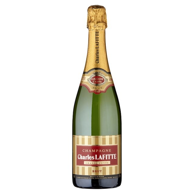 Charles Lafitte Champagne Grande Cuvee Brut NV 75cl - British product