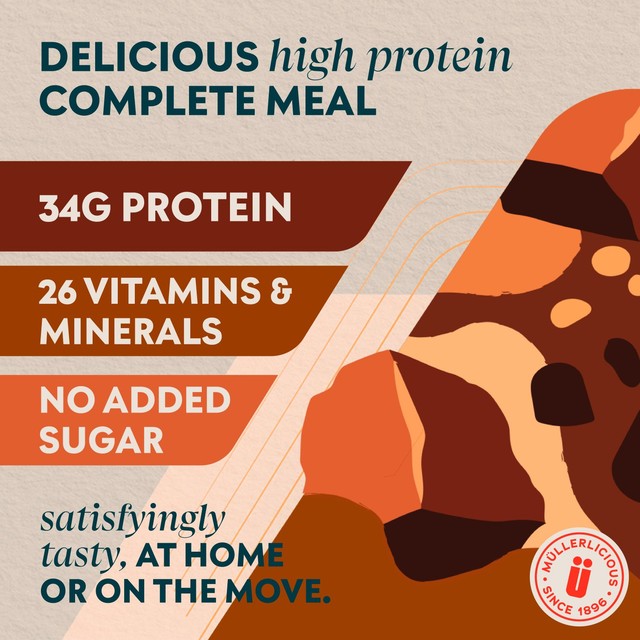 Muller chocolate protein shake 500ml, imported from the UK