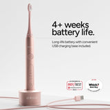 Ordo electric toothbrush Rose Gold, imported from the UK