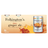 Folkington's Dry Ginger Ale 8x150ml - British product