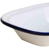 M&S enamel pie dish dark blue 20cm - British product