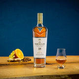 The Macallan Double Cask 18 Year Old single malt whisky 70cl (British brand)