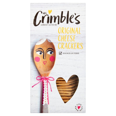 M&S Mrs Crimble's Gluten Free Cheese Crackers 130g- Buy online at McGrocer
