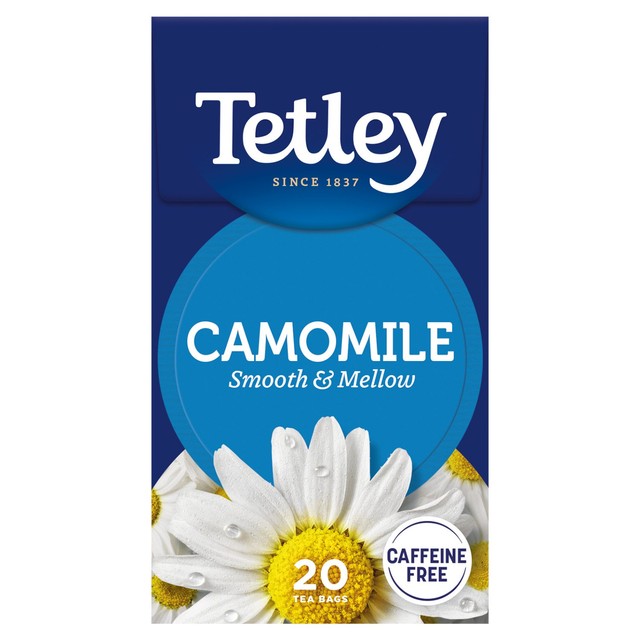 Tetley Pure Camomile tea bags 20 count (British brand)